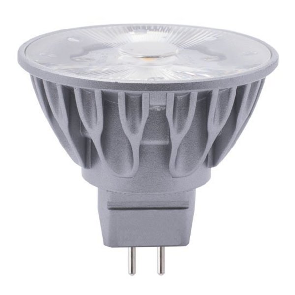 Bulbrite SORAA 7.5W LED MR16 Bi-Pin, GU5.3, 2700K VIVID3 10° DIM, Silver 777054